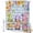 LightBLue, variant on Shower Curtain Cute Gnomes Shower Curtains for Bathroom Decor, Waterproof Polyester Shower Curtain Set with Hooks, Small Stall Size 36" x 72" Colorful Flower Butterfly