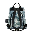 thumbnail image 2 of FORMRS Women's Travel Backpack Purse Anti-Theft Hidden Pockets Casual Shoulder Bag, Green Flourishing Garden, 2 of 7