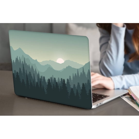 KSK KAISHEK Hard Shell Case Compatible Old MacBook Pro 15 inchs with Retina Display No USB-C / CD-ROM + Black Keyboard Cover Model: A1398 Landscape 173