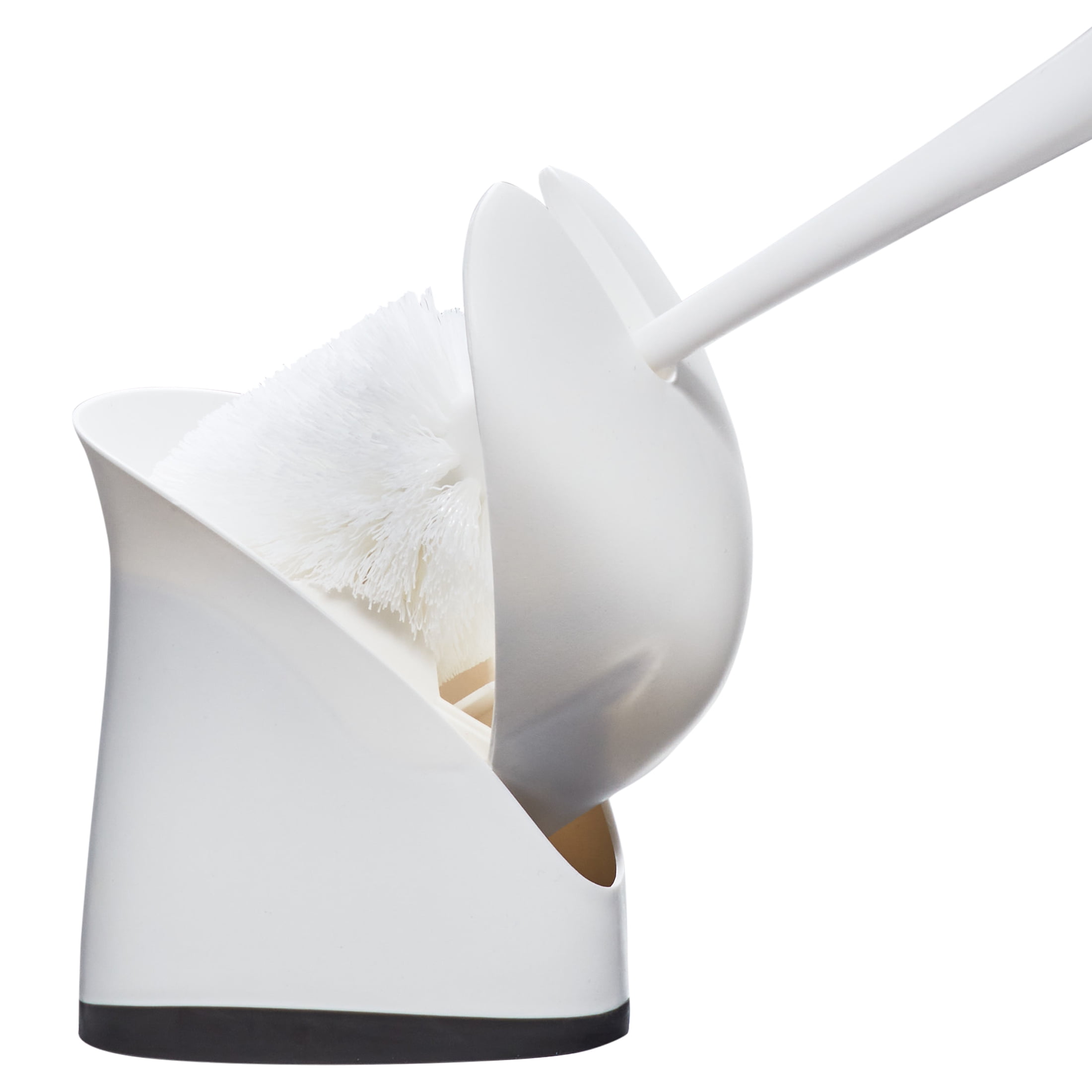 Clorox Hideaway Bowl Brush & Holder, Brush with Base