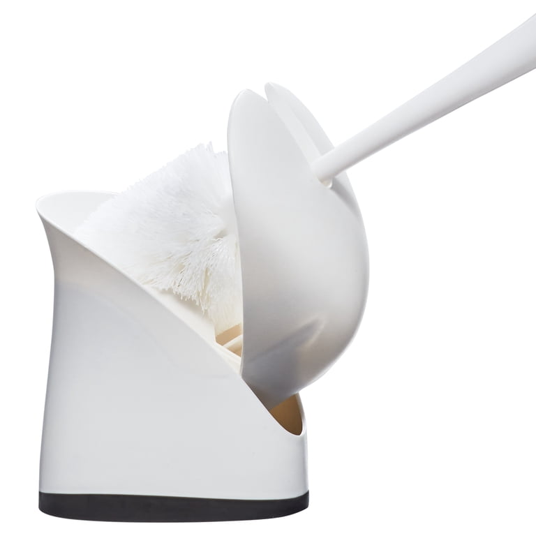 Clorox Hideaway Bowl Brush and Holder, White photo 7