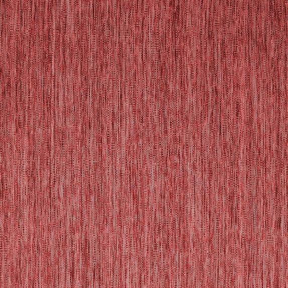 Ahgly Company Indoor Square Abstract Red Contemporary Area Rugs, 5' Square