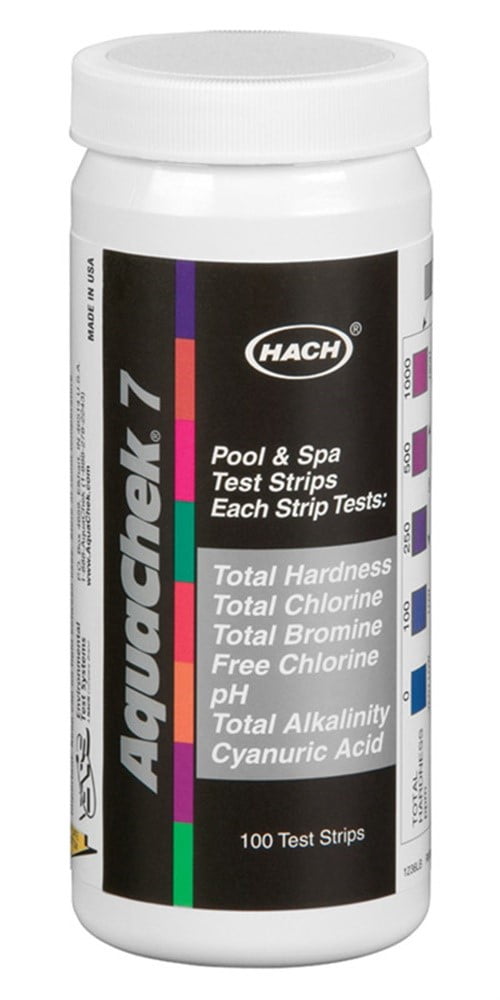 Hach  AquaChek 7  Test Strips  100 pk