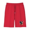 thumbnail image 5 of Boys Red 2 Piece Cotton Short Sleeve T Shirt and Elastic Waist Shorts Set Kids Summer Casual Outfit,Size 7 T, 5 of 9