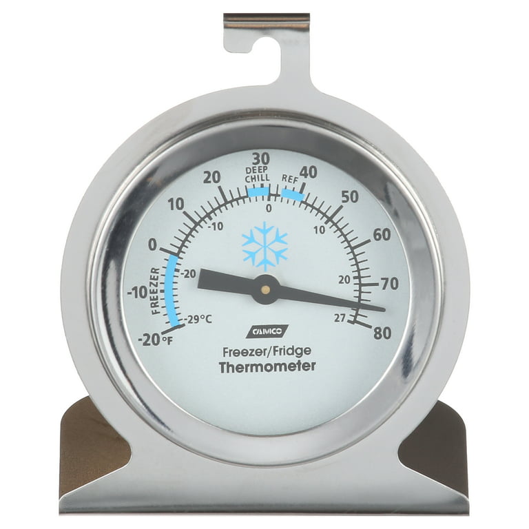 Miljoco 4 1/2 Tube Refrigerator / Freezer Thermometer