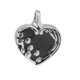 thumbnail image 1 of Colgante de cremación Sunnimix Corazón Patas Perro Acero Inoxidable, 1 of 5