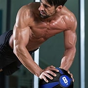 BrybellyHoldings SMBL-003 8 lbs. Tuff Grip Rubber Medicine Ball