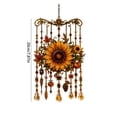 thumbnail image 3 of Thanksgiving Acrylic Wind Chime Suncatcher, Fall Window Garden Hanging Decoration for Outdoor Patio Halloween Autumn Home Decor and Seasonal Gifts, 3 of 6