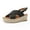 Black, variant on Utoimkio Flip Flops for Women Size 8 Women's Shoes Platform Open Toe Non-Slip Wedge Sandals Strap Fish Mouth Rope Sandals