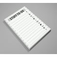 thumbnail image 4 of Inkdotpot Daily Planner List Pad Notepads Memo Pad, Undated To-Do List Tear Off pad - 4.5 x 7.5 Inches (50 Sheets) Organizer- Scheduler- Organize Tasks- Lists, 4 of 7