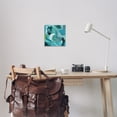 thumbnail image 3 of Stupell Industries Energetic Blue Movement Abstract Painting Wrapped Canvas Art Print Wall Art, 17 x 17, 3 of 8