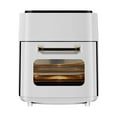 thumbnail image 1 of Rongfmy Friteuse à Air Chaud Compacte Fenêtre de Cuisson Visible Portable Facile à Nettoyer 15 L Écran Tactile Antiadhésif pour Rôtir Cuire Croustiller Réchauffer Blanc, 1 of 9
