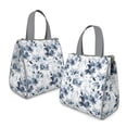 thumbnail image 2 of Pioneer Flower Floral Print Pattern Insulated Lunch Bag for Women & Adults,Large Portable Soft Cooler Lunch Bag,Thermal Food Storage Tote with Pearl Cotton,8.66L,8.75x5.75x9.5 Inch, 2 of 6