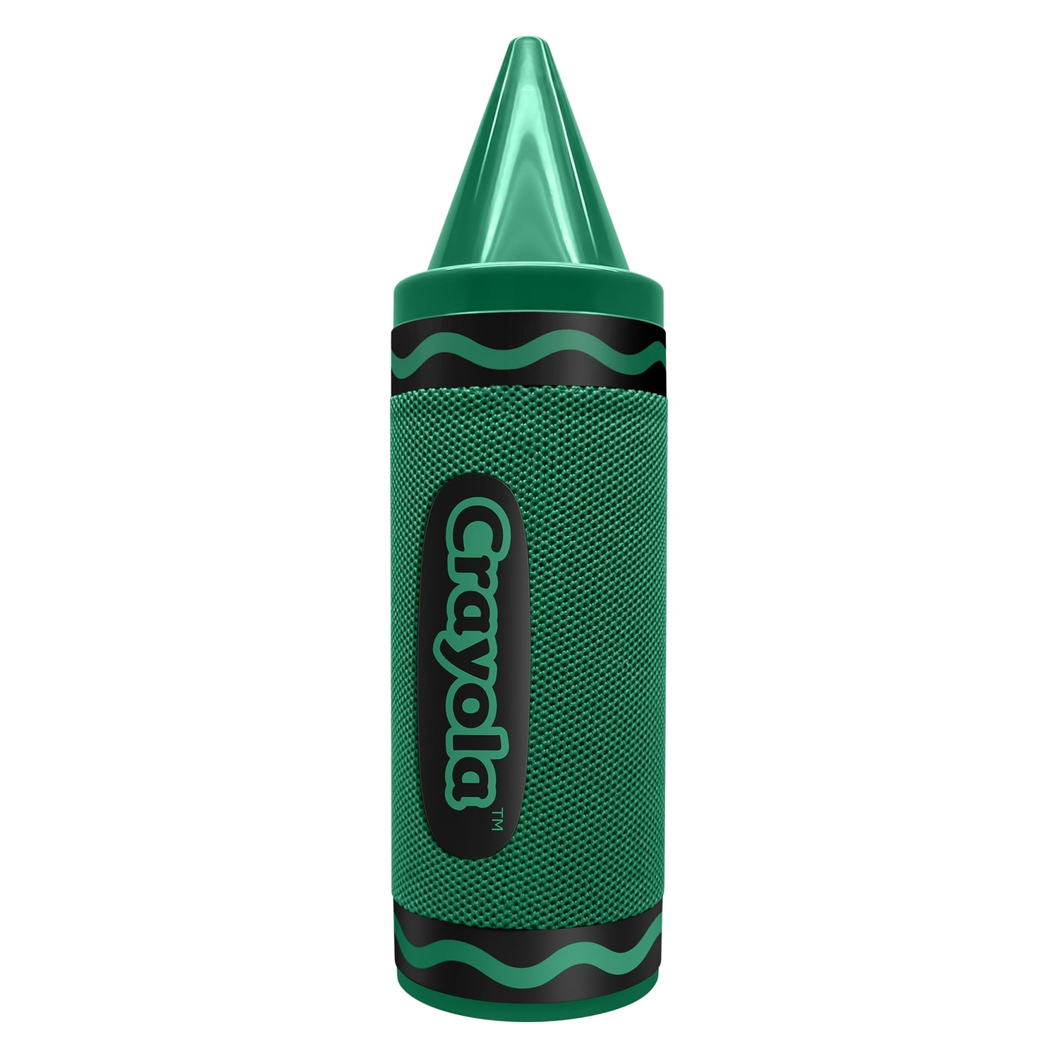 Crayola Portable Bluetooth Crayon Speaker with FM Radio, Green, CBT450