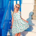 thumbnail image 4 of Girls Dress Deer Sleeveless Dress for Girls Hem A-Line Casual Sundress, 4 of 7