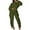 Army Green, variant on Lindreshi Womens 2 Piece Outfit Fall Women Fashion Casual Clothes Solid Color Two Piece Knitted Long Sleeve Tassel Outfits