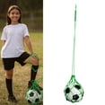 thumbnail image 4 of Football Kick Trainer, Elastic Reinforced Nylon Folding Football Training Juggling Net for Kicking Practice, 4 of 8
