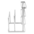 thumbnail image 1 of Cutting Board Organizer, Stainless Steel Cutting Board Holder Rack Multifunctional Large Capacity Pot Pan Lids Rack Storage Stand for Kitchen Cabinets and Countertops, No Drill, 1 of 7