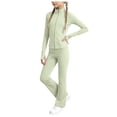 thumbnail image 2 of RFQWOVSR Girls Ballet Long Sleeve Zipper Jacket Set Dance Performance Outfit 15-16 Years, 2 of 7