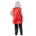 thumbnail image 4 of Marvel Avengers Thor Toddler Boys Zip Up Cosplay Coverall and Cape, 4 of 5