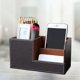 thumbnail image 3 of Bolsa de almacenamiento para bolígrafos/soporte para bolígrafos Marble Vein Desktop Organizer, Doraking Non-Slip Middle PU Leather Marble Vein Desktop Storage Box Organizer Pencil Holders (White, M) Zhivalor LH-0930, 3 of 4
