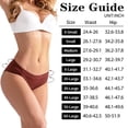 thumbnail image 7 of Sunm Boutique Full Coverage Leak-Proof Period Underwear for Women, 5-Pack Bamboo Mid-Rise Menstrual Panties, Quick Absorbing Breathable, 7 of 7