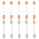 thumbnail image 1 of 100pcs Professional Double headed Eyeshadow Sponge Eyeshadow Sticks, 1 of 5
