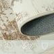 thumbnail image 2 of Alfombra Area Yidanamy, 91 x 152 cm, suave y esponjosa, abstracto, beige, 2 of 8