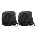 thumbnail image 3 of facefd 2PCS Universal Automobile Rearview Mirror Dust /Snow Cover Waterproof Black, 3 of 9