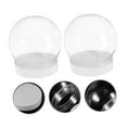 thumbnail image 4 of unbranded 20 Pcs Pot à Biscuits Transparent avec Couvercle Forme Boule Ronde Plastique Scellé Rangement pour Usage Domestique, 4 of 8