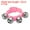 Pink, variant on Unique Bargains 4pcs Wrist Bells, Jingle Bells Ankle Bells Percussion Instruments Musical Rhythm for Party Christmas, Green