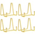 thumbnail image 1 of LIONWEI LIONWELI Gold Decorative Plate Stand Holder Picture Frame Stand Easel Display Stand, 1 of 7