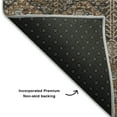 thumbnail image 3 of Addison Rugs Mayfield Washable Transitional Bohemian Chocolate Runner Rug, 2'3" x 7'6", 3 of 5