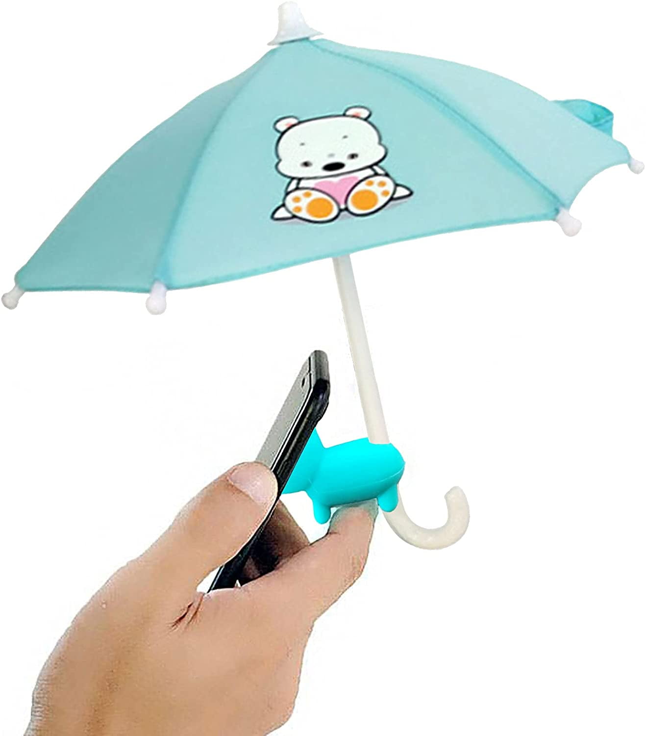 Cell Phone Umbrella Sun Shade Phone Umbrella for Sun, Mini Umbrella