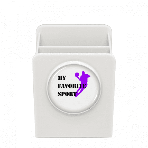 Like Sports Fitness Balanced Dribble Desk Pencil Holder Cup Pen Organizer