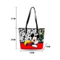 thumbnail image 3 of Disney-Bolso de hombro de Mickey y Minnie para mujer, bolsa de gran capacidad con dibujos animados, impermeable, para viaje y playa, 3 of 4