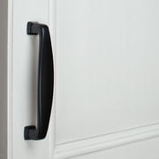 GlideRite 3-3/4 in. Center Classic Cabinet Pull Handles, Matte Black, Pack of 10