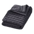 thumbnail image 6 of Hotel Style 6-Piece Egyptian Cotton Textured Bath Coordinate Towel Set, Charcoal Sky, 6 of 7