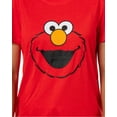 thumbnail image 4 of Sesame Street Women's Face Tossed Print Sleep Pajama Set Shorts, 4 of 8