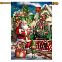 Briarwood Lane Holiday Express House Flag