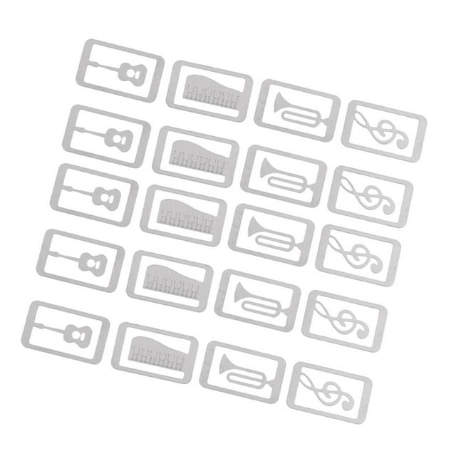 Marcador de Dibujos Animados Macarena 20 Unids Clips de papel de oficina