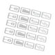 thumbnail image 1 of 20 clips de papel de dibujos animados, marcadores de metal para papelería de oficina., 1 of 9