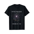 thumbnail image 1 of Men'S Black Cotton Patterned Jazz Style Saxophone Design with Colorful Notes Printed pattern short-sleeved shirt, 1 of 5