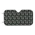 thumbnail image 7 of Haiem Daisies Flowers Car Windshield Sun Shade - Blocks UV Rays Sun Visor Protector, Sunshade to Keep Your Vehicle Cool, Universal Fit SUV Van Sedan-Medium, 7 of 7