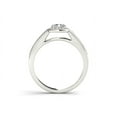 thumbnail image 3 of 1-1/4 Carat T.W. Diamond Single Halo Vintage Engagement Ring in 14kt White Gold, 3 of 4