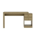 thumbnail image 5 of Techni Mobili Cassa Expandable Home Office Desk, Pine RTA-988D-PN, 5 of 11