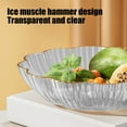 thumbnail image 4 of kkbbma jusqu'à 65 % de Rabais Plateau à Fruits Rond - Plateau à Fruits Rond Transparent pour la Maison Plateau à Fruits Secs en Plastique Transparent Plateau à Bonbons Plateau Transparent Facile à Nettoyer Rangement Empilable, 4 of 6