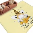 thumbnail image 6 of Yellow Gnomes Area Rug 8x10 Washable Rug Non Slip Spring Bees Daisy Honey White Floral Large Area Rug Soft Stainresistant Indoor Floor Carpet for Living Room Bedroom Home Office Dining Room Nursery, 6 of 8