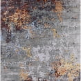 thumbnail image 1 of Ahgly Tapis d'Intérieur Lavable en Machine Carré Industriel Moderne Violet, 4 Pieds Carré, 1 of 7