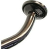 Elegant Home Fashions Adjustable Curved Shower Rod, Rubbed Bronze